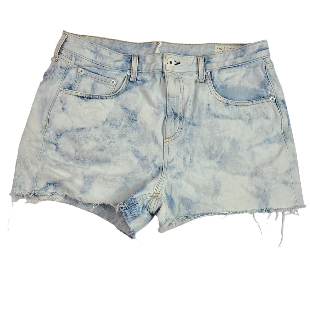 rag & bone dre low-rise short 31 Bleached Acid Wash Look